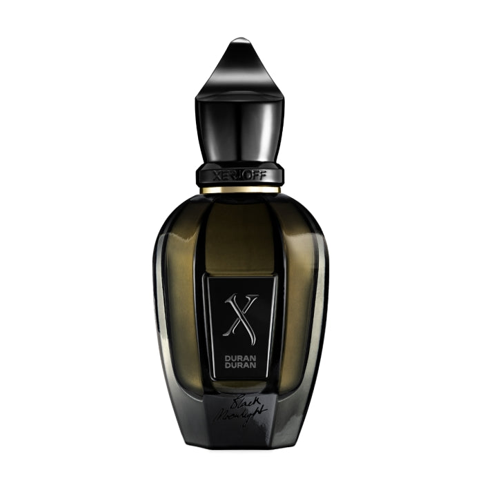 Xerjoff - Blends - Duran Duran - Black Moonlight Parfumflakon in schwarzem Glas mit elegantem, spitz zulaufendem Deckel