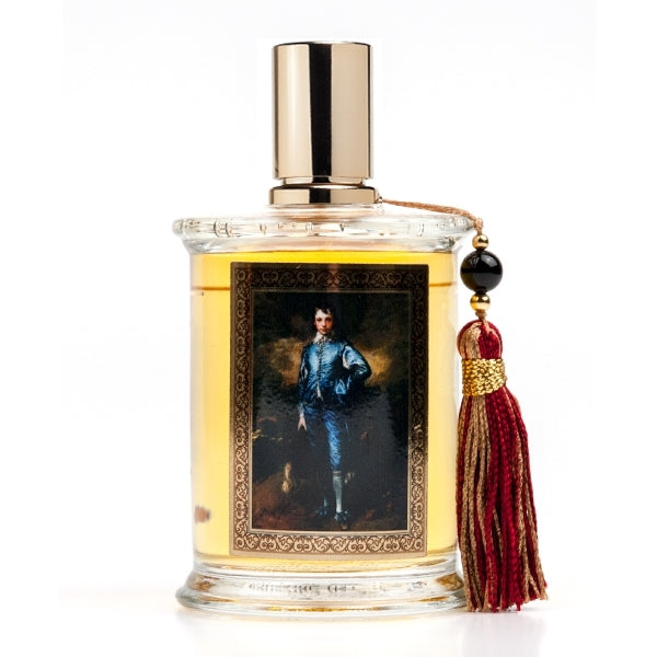 Parfums MDCI Paris - Masterpiece Collection - Bleu Satin Flakon mit goldfarbenem Verschluss und rotem Quastenanhänger