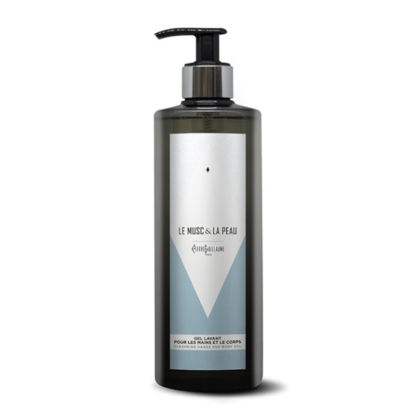 Pierre Guillaume - Le Musc & La Peau - Cleansing Hand & Body Gel in edlem Spenderflakon für sanfte Reinigung