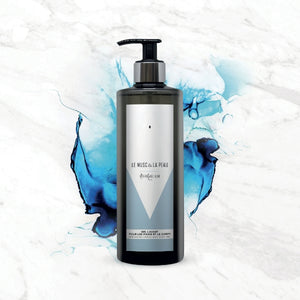 Pierre Guillaume - Le Musc & La Peau - Cleansing Hand & Body Gel in schwarzem Spenderflakon mit elegantem Design