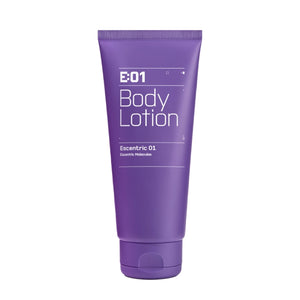 Escentric Molecules - Escentric 01 - Body Lotion in violettem Design mit sinnlichem Duft für gepflegte Haut.