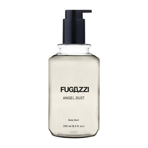 Fugazzi - Angel Dust - Bodywash im klaren Flakon mit schwarzem Spender, sanfter Duft für eine beruhigende Reinigung