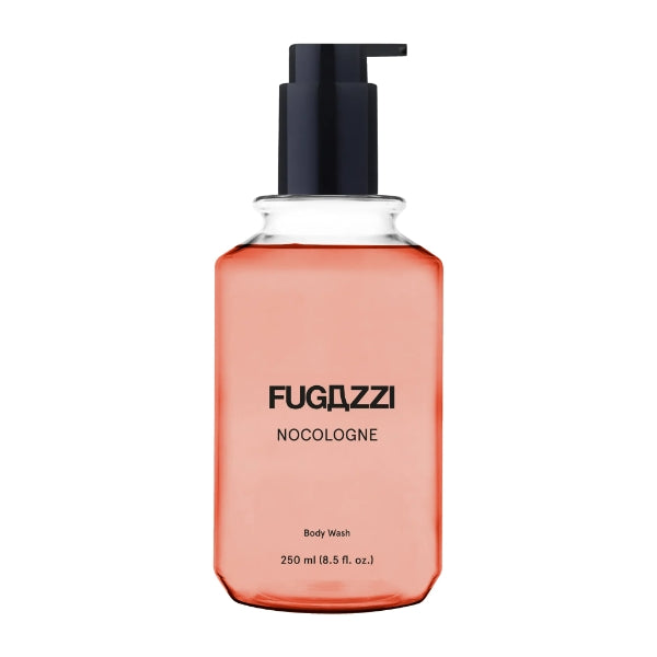 Fugazzi - Nocologne - Bodywash mit Grapefruit, Bergamotte und Kräutern in elegantem Flakon mit schwarzem Spender