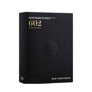 Bon Parfumeur - Les Extraits - 602 Bois Narcotique Intense elegante schwarze Verpackung mit goldener 602 Nummer