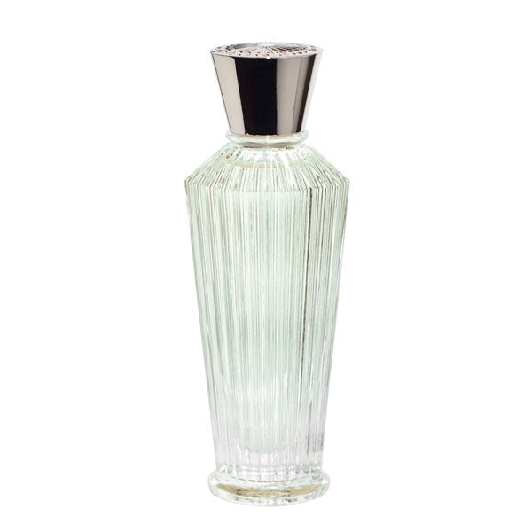 Neela Vermeire Créations - Mohur Parfumflakon mit transparentem, geripptem Glas und silberfarbenem Verschluss elegant gestaltet