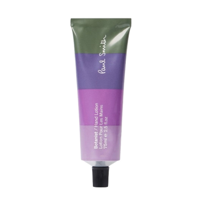 Paul Smith - Botanist - Hand Lotion in bunter Tube mit grün-lila Farbstreifen für reichhaltige Handpflege