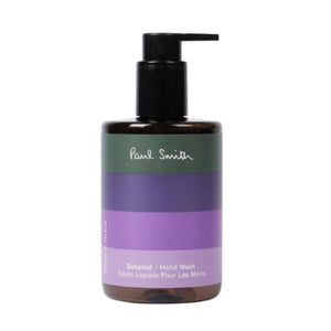 Paul Smith - Botanist - Handwash Flüssigseife im braunen Spender mit grün-lila Label für sanfte Handpflege