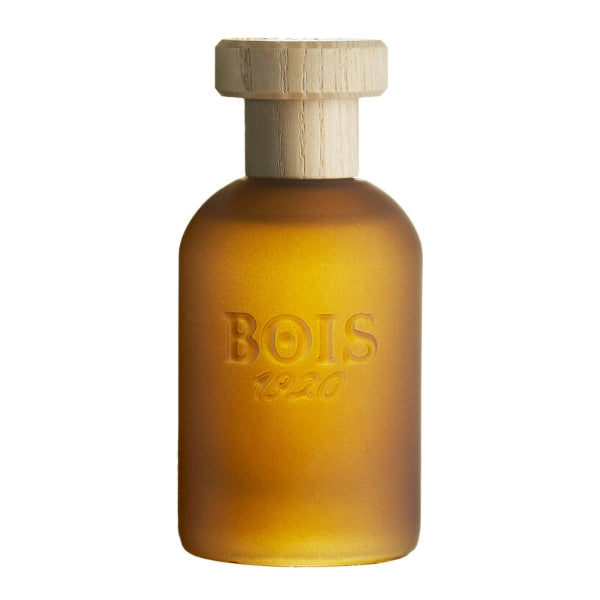 Bois 1920 - Cannabis Collection - Cannabis Dolce mattierter bernsteinfarbener Flakon mit hellem Holzdeckel und Prägung