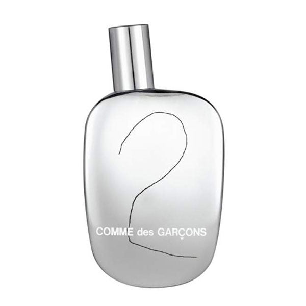 Comme des Garçons - 2 Parfumflakon mit minimalistischem Design und silbernem Finish inspiriert von japanischer Sumi-Tinte