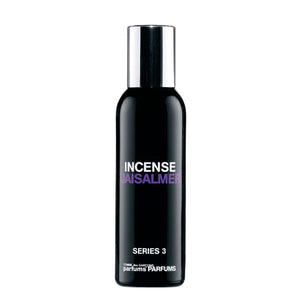 Comme des Garçons - Series 3: Incense - Jaisalmer Parfumflakon in schlichtem schwarz mit silbernem Deckel und violettem Schriftzug
