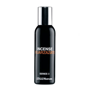 Comme des Garçons - Series 3: Incense - Ouarzazate Parfumflakon mit minimalistischer schwarzer Optik und silbernem Verschluss