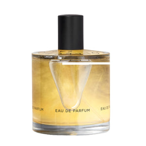 Zarkoperfume - Cloud Collection No.4 Parfumflakon mit transparentem Glas und goldfarbenem Duftöl im minimalistischen Design