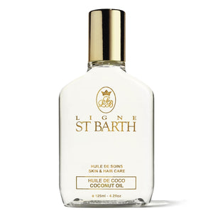 Ligne St Barth - Coconut Oil klarer Ölflakon mit goldenem Verschluss für intensive Pflege von Haut und Haar