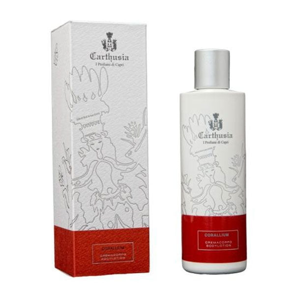 Carthusia - Corallium - Bodylotion in eleganter Verpackung für wohlige Pflege und sanften Duft aus Italien