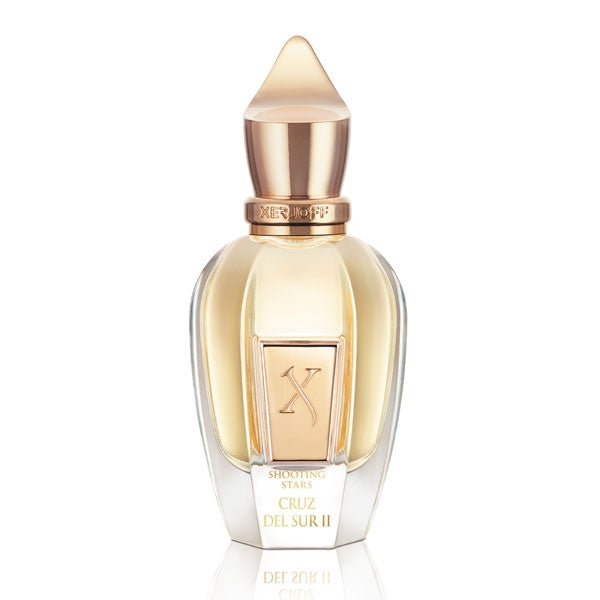 Xerjoff - Shooting Stars - Cruz del Sur II Parfumflakon mit goldfarbenem Verschluss und elegantem transparentem Glas