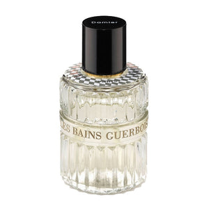 Les Bains Guerbois 1885 - Damier Parfumflakon mit strukturierter Glasflasche und schwarz-weiß kariertem Deckel
