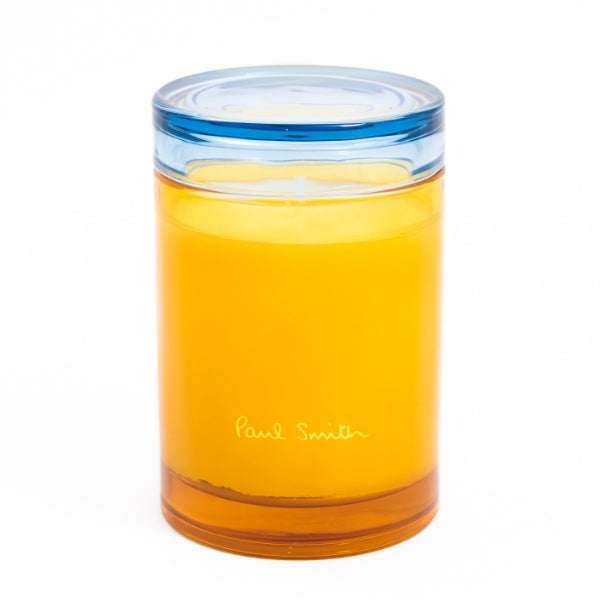 Paul Smith - Day Dreamer - Duftkerze im zweifarbigen Glas mit warmem Orange und kühlem Blau, minimalistisches Design