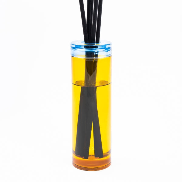 Paul Smith - Day Dreamer - Diffusor mit transparentem Zylinderflakon und schwarzen Duftstäbchen für warme Sommerdüfte