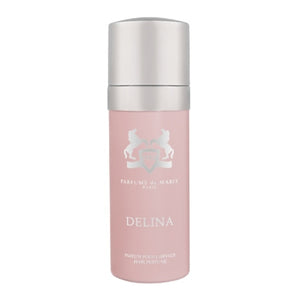 Parfums de Marly - Delina - Hair Mist in zartem Rosa mit silbernem Deckel für blumigen Duft im Haar