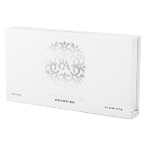 Fabbrica della Musa - Discovery Kit mit sechs verschiedenen Duftproben in schlichter, eleganter weißer Verpackung