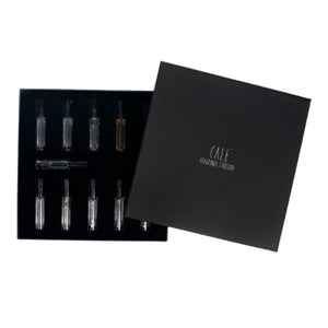 Calé Fragranze d'Autore - Discovery Kit mit neun EDP-Proben in elegantem schwarzen Etui und minimalistischer Verpackung