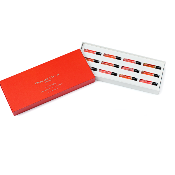 Ormonde Jayne - Discovery Set - Amberesque - Spicy - Woody mit zehn vielseitigen Duftproben in elegantem roten Etui