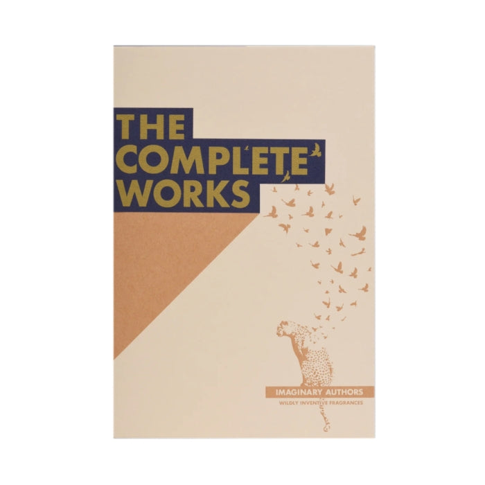 Imaginary Authors - The Complete Works - Discovery Kit mit stilvollem Verpackungsdesign und detailreicher Tier- und Vogeldarstellung