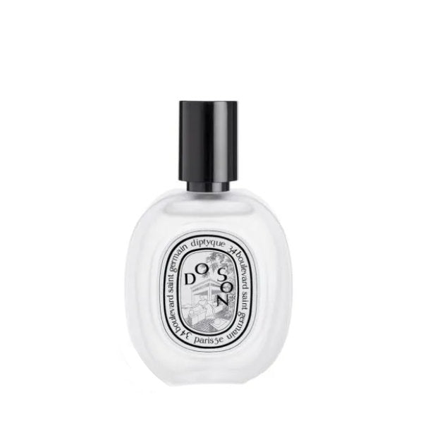 Diptyque - Do Son - Hair Mist in klarem Glasflakon mit schwarz-weißem Etikett und minimalistischem Design