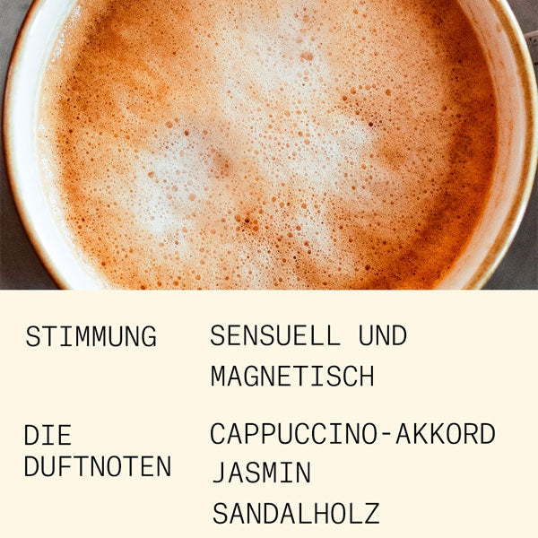L'Atelier Parfum - Opus 1 - Douce Insomnie inspiriert von Cappuccino-Schaum mit Jasmin- und Sandelholznoten