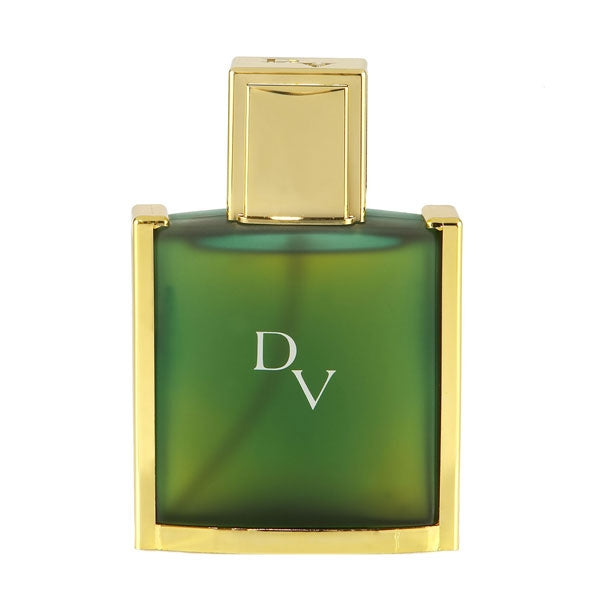 Houbigant - Duc de Vervins - L'Extreme EdP mit grünem, mattiertem Flakon und goldfarbenem Verschluss vor weißem Hintergrund