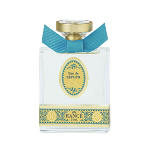Rancé 1795 - Rue Rancé Collection Privée pour Femme et Homme - Eau de Zephyr Flakon mit türkisfarbenem Schleifenband und goldener Kappe