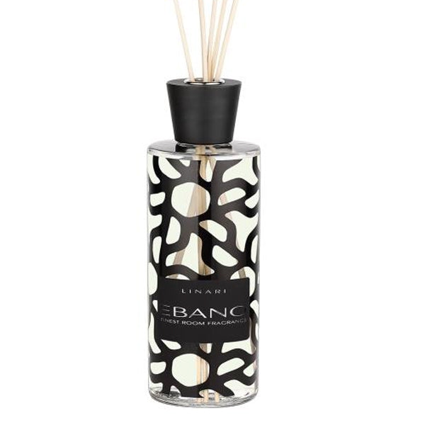 LINARI - Graphic Line - Ebano - Diffusor mit fruchtiger Wassermelone und zitrischer Jasminnote in modernem Design