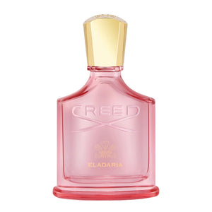 Creed - Eladaria Parfumflakon in rosa Glas mit goldfarbenem Verschluss und floral inspiriertem Design