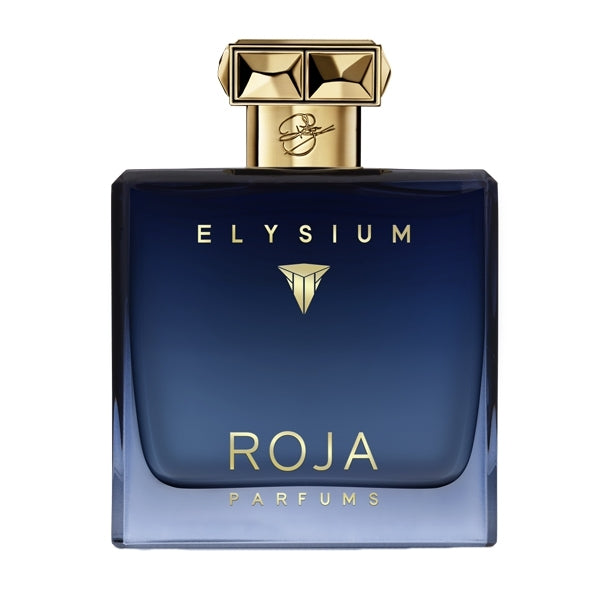 Roja Parfums - Elysium - Parfum Cologne Pour Homme blauer Flakon mit goldfarbenem Verschluss edles Design