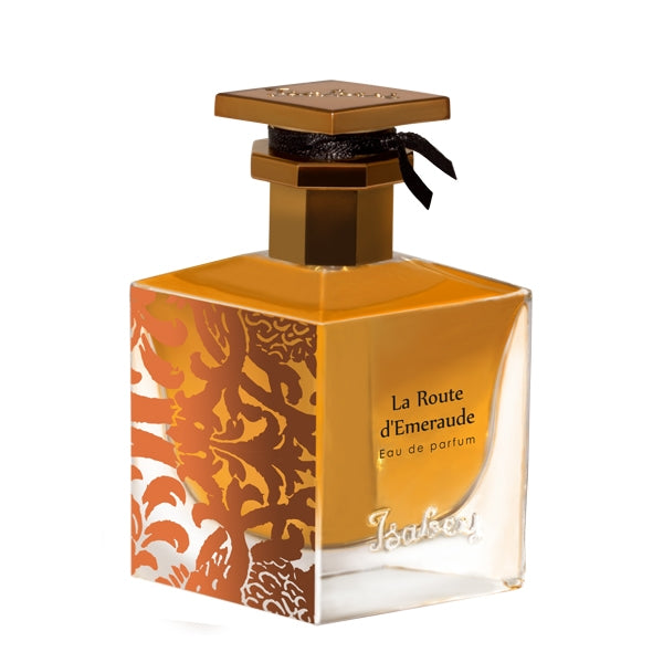 Isabey - La Route d’Emeraude Parfumflakon mit goldbraunem Design und orientalischen Mustern elegant gestaltet