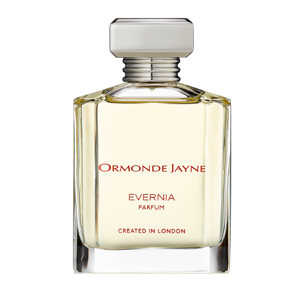 Ormonde Jayne - Evernia Parfumflakon mit klarer, minimalistischer Form und elegantem, weißem Verschluss
