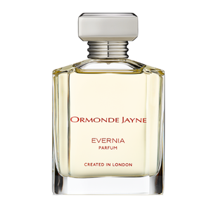 Ormonde Jayne - Evernia Parfumflakon mit klarer, minimalistischer Form und elegantem, weißem Verschluss