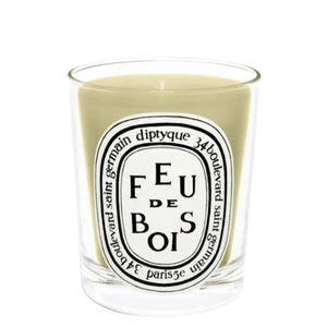 Diptyque - Feu de Bois / Kaminfeuer - Duftkerze - Mini mit warmem, holziger Duft für behagliche Kaminmomente