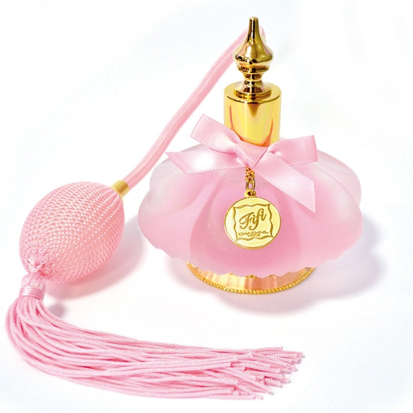 Fifi Chachnil - Eau de Parfum eleganter rosa Flakon mit goldfarbenem Verschluss und zartem Pumpzerstäuber