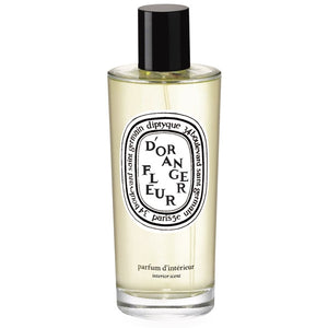 Diptyque - Fleur d'Oranger / Orangenblüte - Raumspray in klarer Flasche mit schwarzem Deckel für sanften Duft im Raum