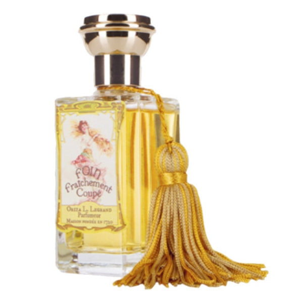 Oriza L. Legrand - Foin Fraîchement Coupé 1886 - LE Parfumflakon mit goldenem Quast und nostalgischem Etikett
