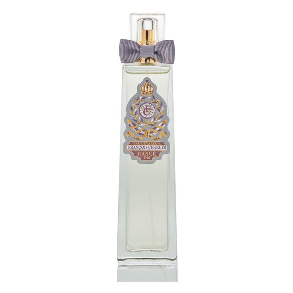 Rancé 1795 - Collection Impériale pour Homme - François Charles eleganter Glasflakon mit goldfarbenem Zerstäuber und grauer Schleife