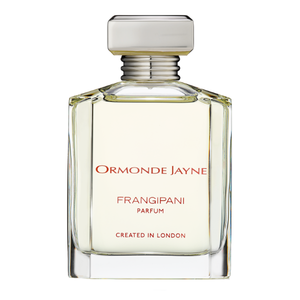 Ormonde Jayne - Frangipani Parfümflakon mit klarem Glas und zart cremigem Inhalt in elegant schlichtem Design