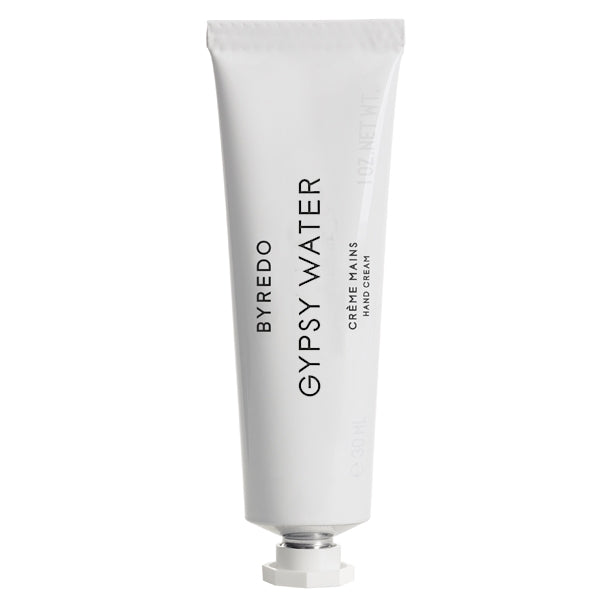 Byredo - Gypsy Water - Hand Cream in schlichter weißer Tube für intensiv pflegende Handcreme