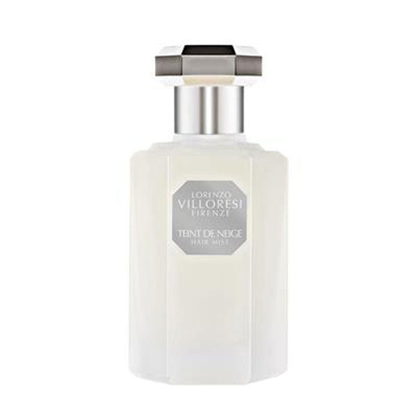 Lorenzo Villoresi - Teint de Neige - Hair Mist in elegant facettiertem, milchweißem Flakon mit silbernem Verschluss