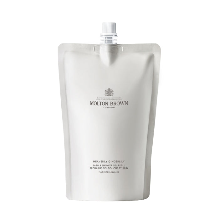 Molton Brown - Heavenly Gingerlily Bath & Shower Gel - Refill umweltfreundliche Nachfüllung mit weiß-blumigem Duft