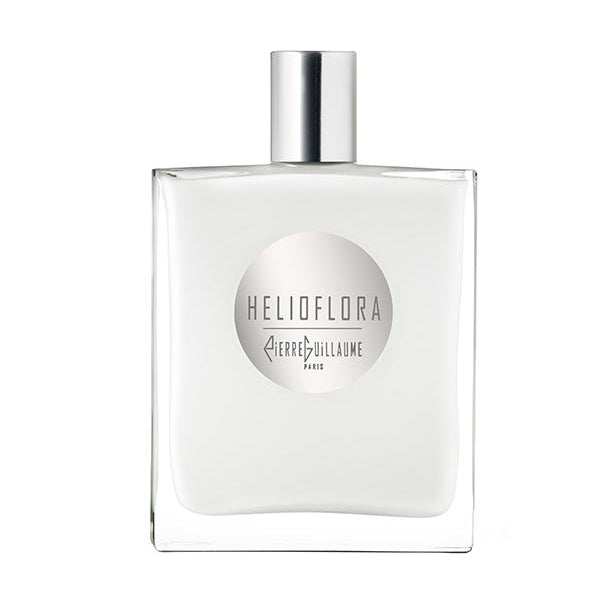 Pierre Guillaume - White Collection - Helioflora Parfumflakon in elegantem, mattem Weiß mit silberfarbenem Verschluss
