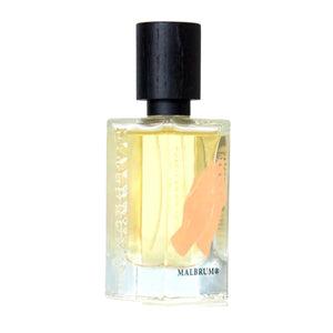 Malbrum - Volume III - Here Comes the Son Flakon mit klarem Glas, hellem Inhalt und elegantem schwarzem Holzverschluss
