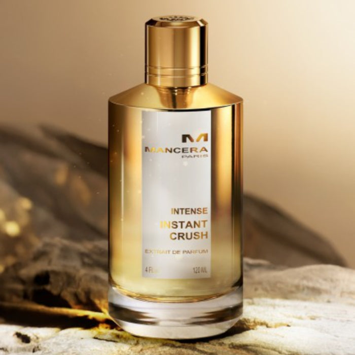Mancera - Intense Instant Crush im goldfarbenen Flakon mit intensiver Amber- und Safrannote für starke Präsenz