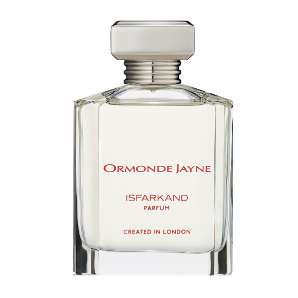 Ormonde Jayne - Isfarkand Parfumflakon mit klarem Glas und facettiertem Deckel in minimalistischer Eleganz